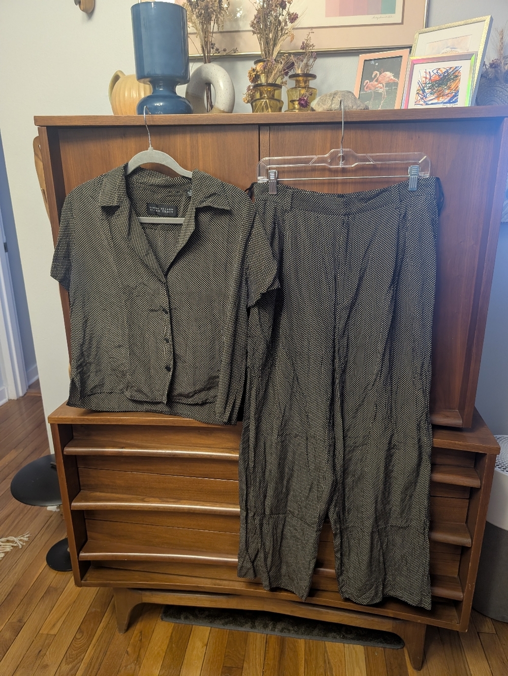 Vintage Ellen Tracy Silk Set